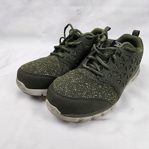 Reebok Work Sublite Cushion Work Size 9 -Has Strong Perfume Smell, Needs Washing - Picture 1 of 13